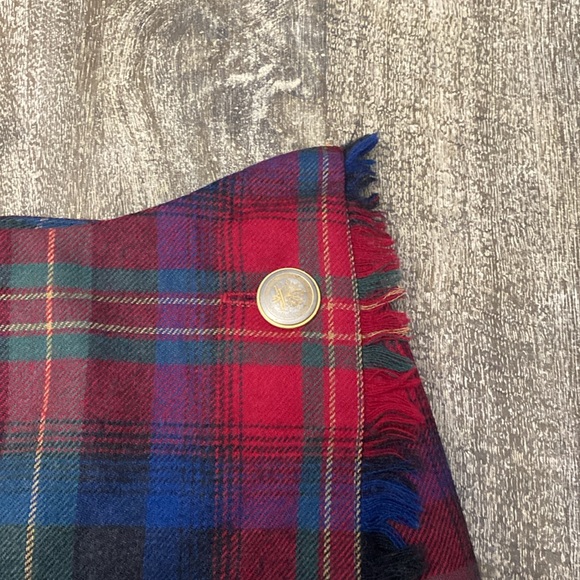 Vintage Wool J.mcLaughlin for Sanyo plaid skirt size 6 - Picture 3 of 11